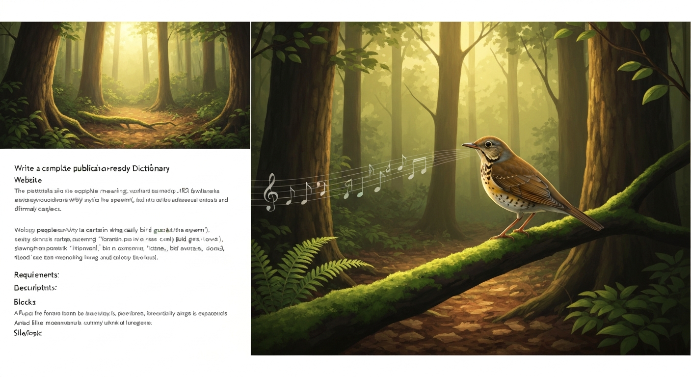 wood-bird meaning
