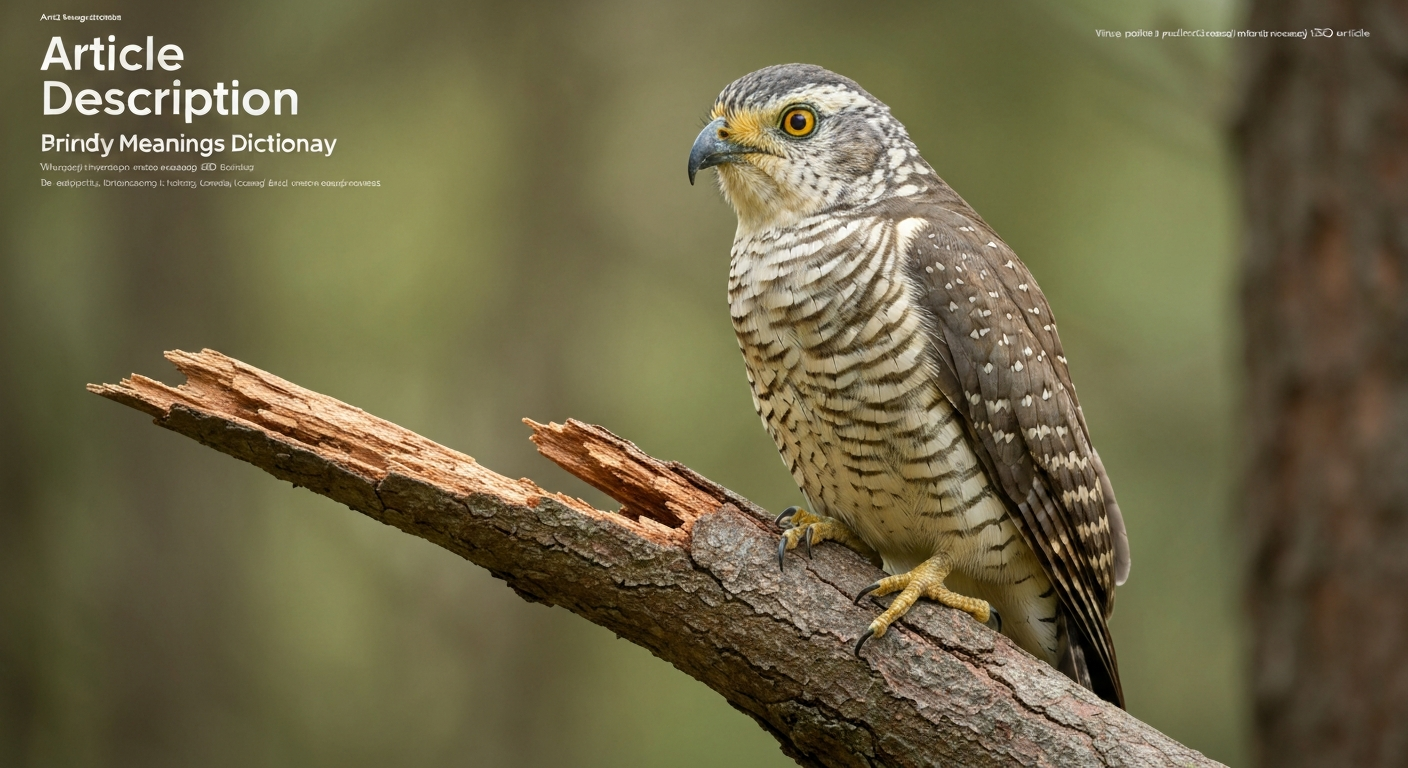 Common Potoo perched upright, camouflaged against a tree branch with its large yellow eyes visible.